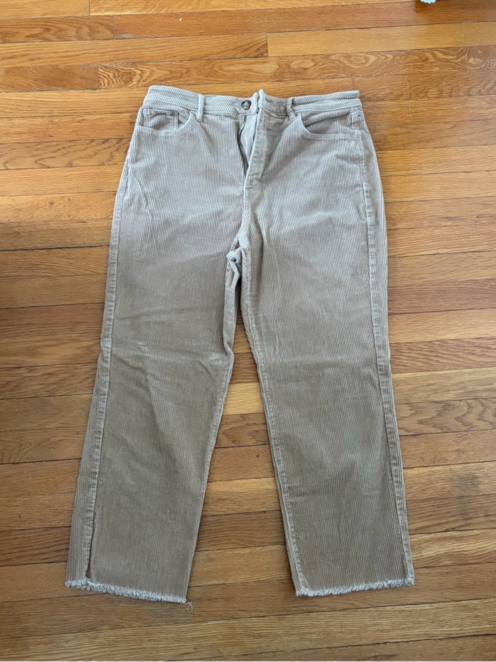 LOFT Corduroy straight pants, size 14